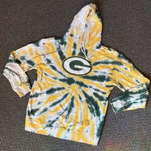 Green Bay Packers Tie Dye Hoodie